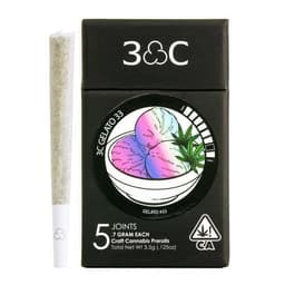 3C | Gelato 33 Prerolls 5pk - 3.5g thumbnail 1