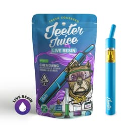 Jeeter Juice Disposable Live Resin Straw - Chemdawg thumbnail 1