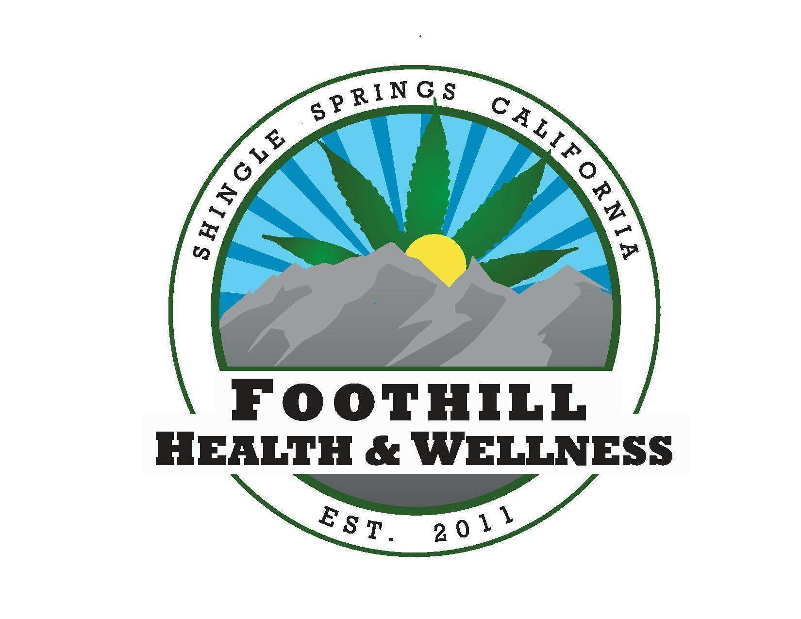 Foothill Health and Wellness storefront banner - recreational marijuana dispensary