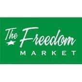 Freedom Market Kelso - Recreational storefront banner - recreational marijuana dispensary