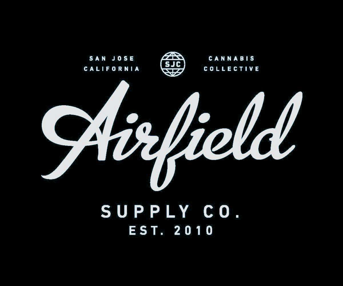 Airfield Supply Company storefront banner - recreational marijuana dispensary