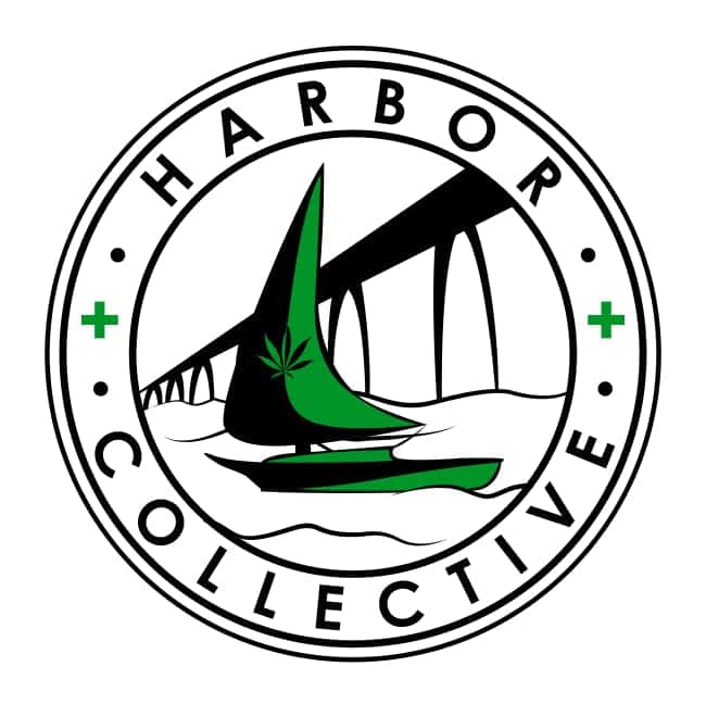 Harbor Collective storefront banner - recreational marijuana dispensary