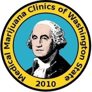 Medical Marijuana Clinics of Washington State storefront banner - recreational marijuana dispensary