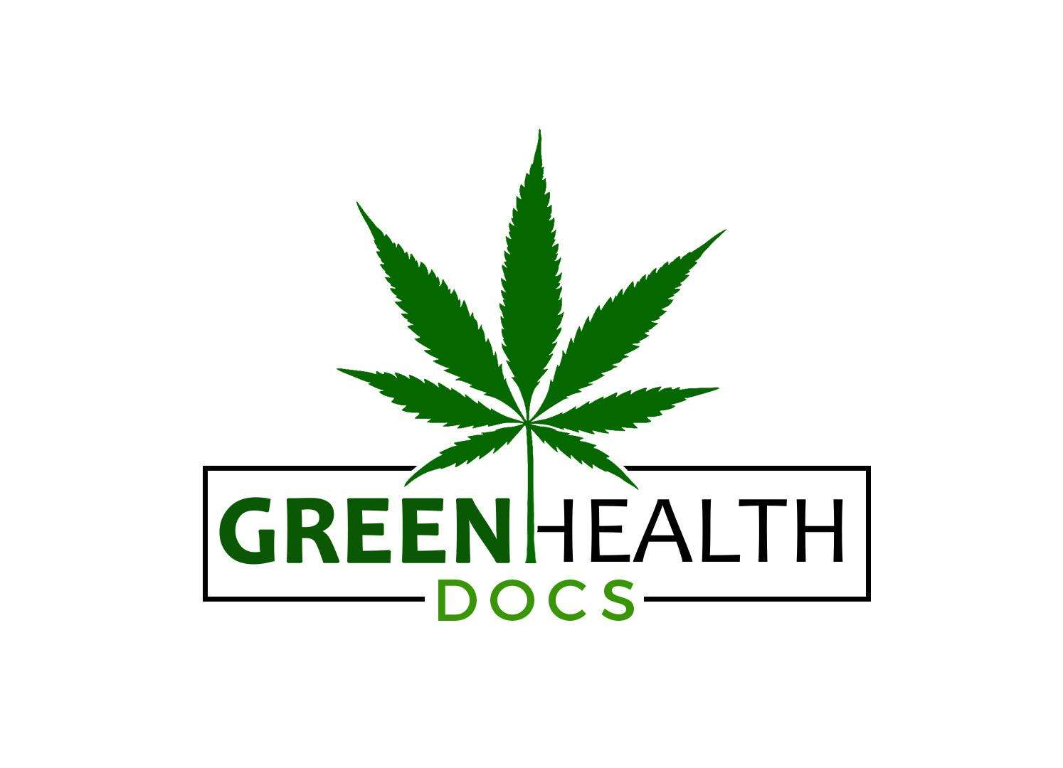 Green Health Docs storefront banner - recreational marijuana dispensary