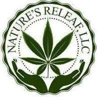 Nature’s ReLeaf storefront banner - recreational marijuana dispensary