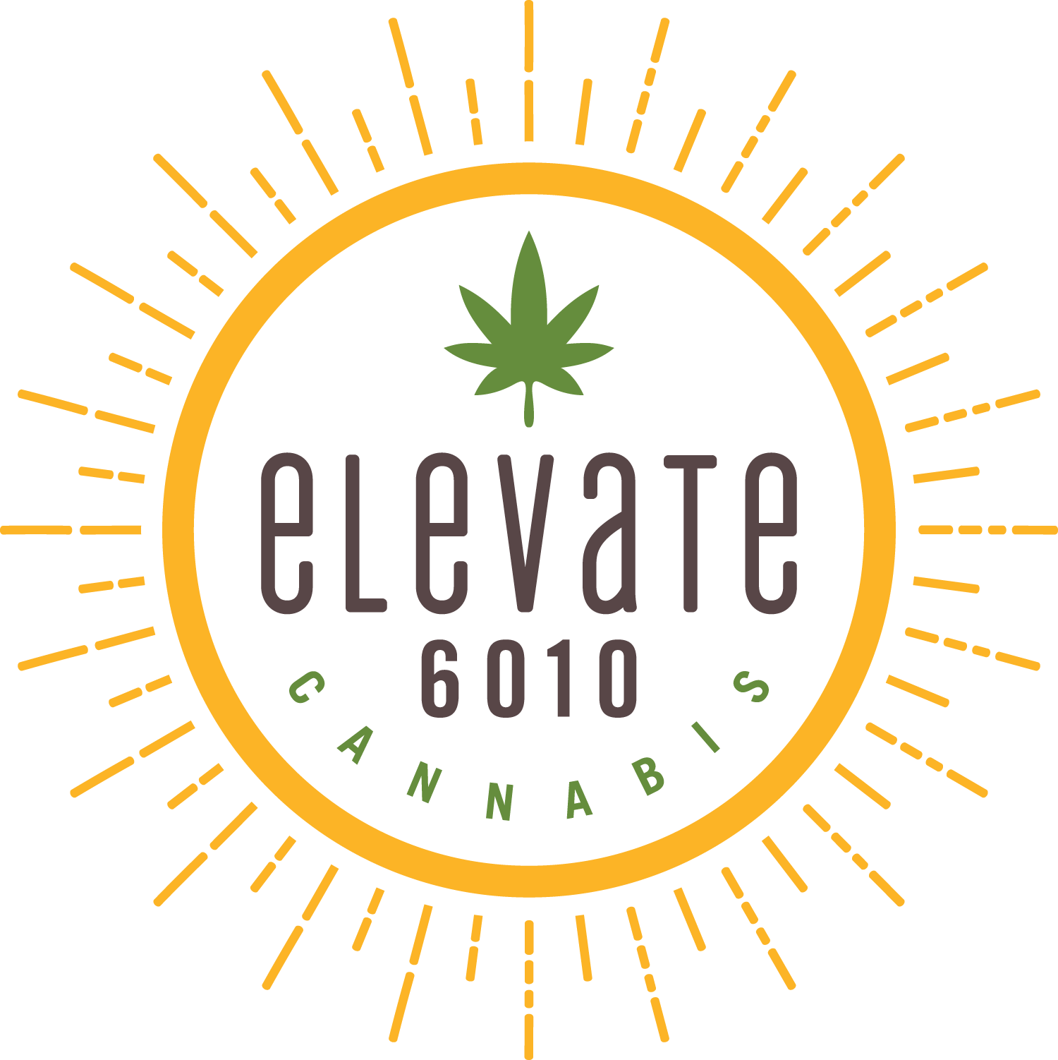 Elevate 6010 storefront banner - recreational marijuana dispensary