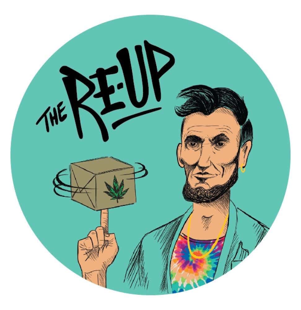 The Re-Up storefront banner - recreational marijuana delivery