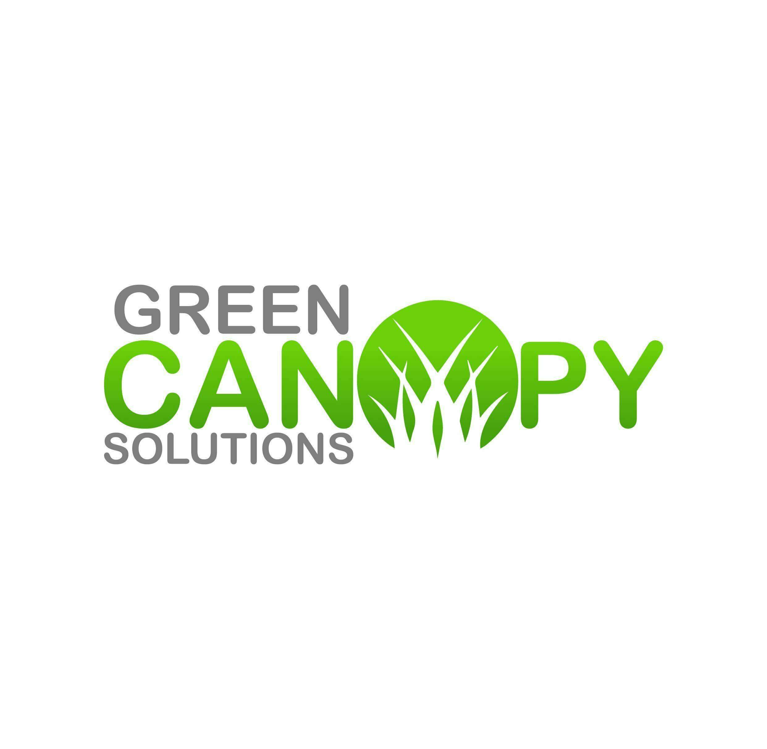 Green Canopy Solutions storefront banner - recreational marijuana dispensary