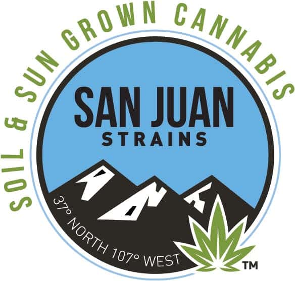 San Juan Strains storefront banner - recreational marijuana dispensary