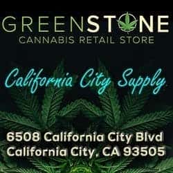 GreenStone - Bakersfield storefront banner - recreational marijuana delivery