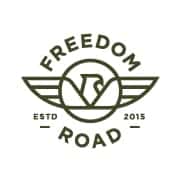 Freedom Road on Main storefront banner - recreational marijuana dispensary