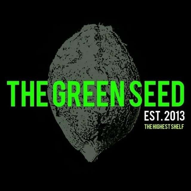 The Green Seed storefront banner - recreational marijuana dispensary