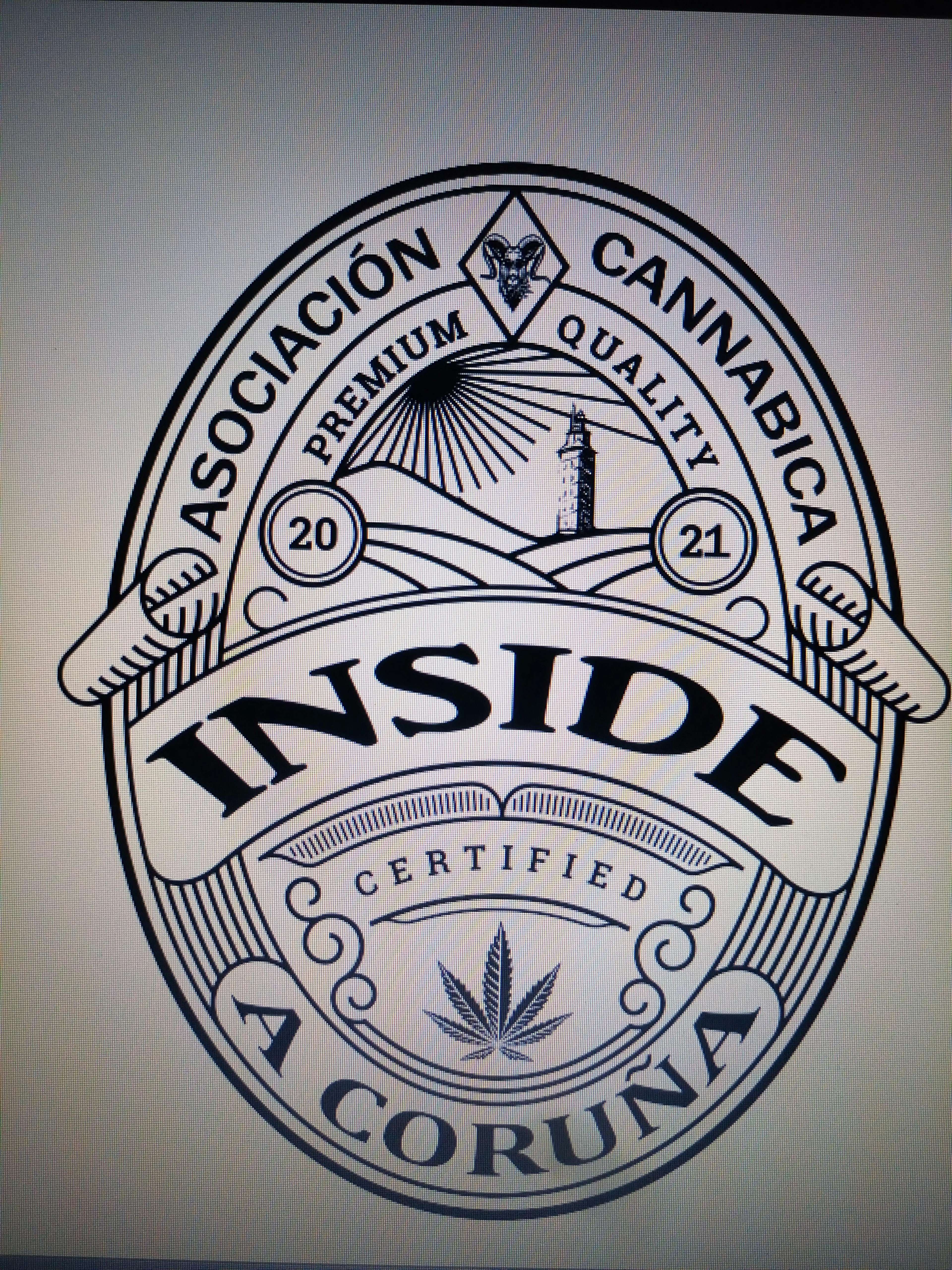 Inside storefront banner - recreational marijuana dispensary