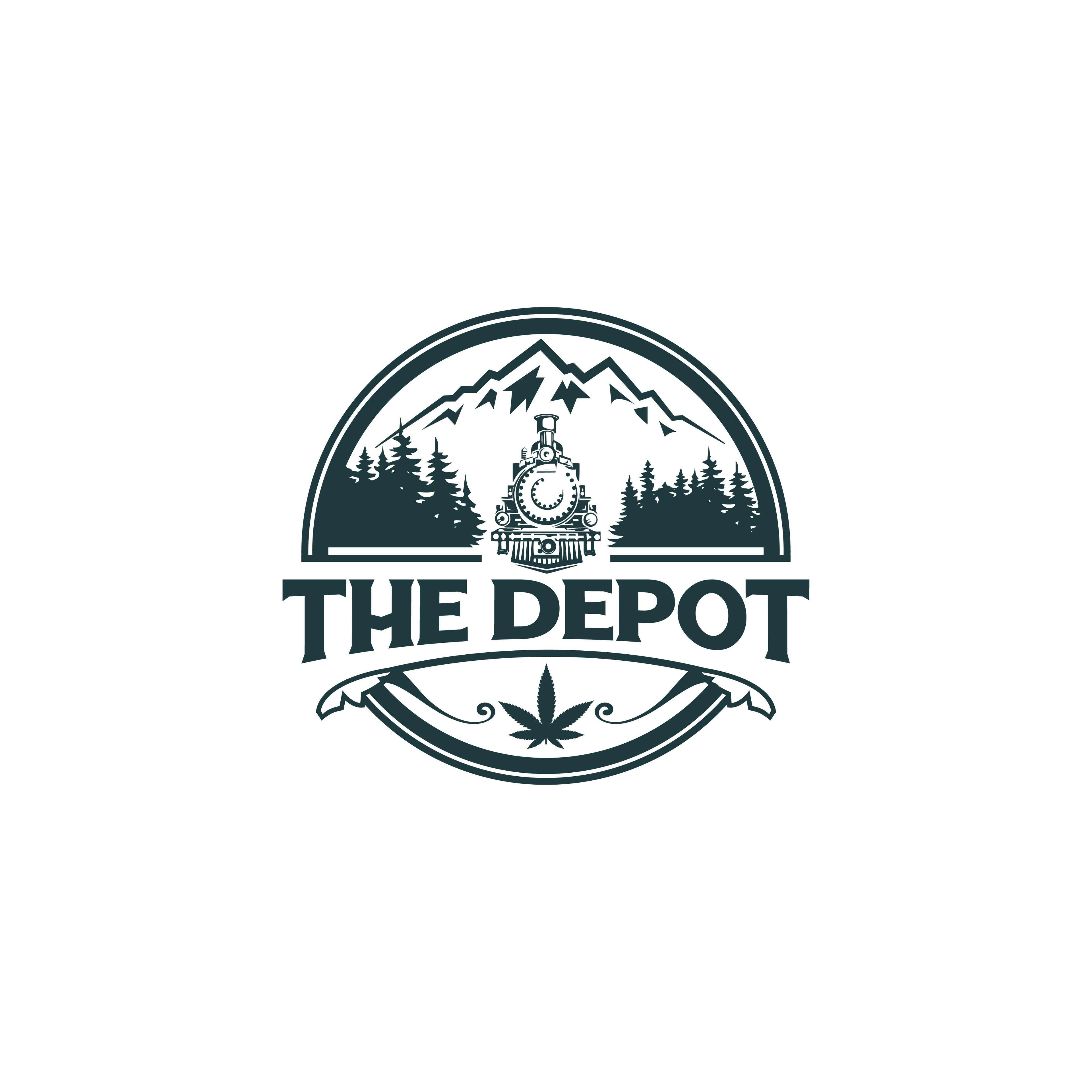 The Depot storefront banner - recreational marijuana dispensary