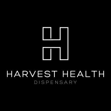 Harvest Health Dispensary storefront banner - recreational marijuana dispensary