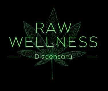 Raw Wellness storefront banner - recreational marijuana dispensary