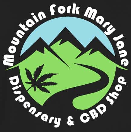 Mountain Fork Mary Jane storefront banner - recreational marijuana dispensary
