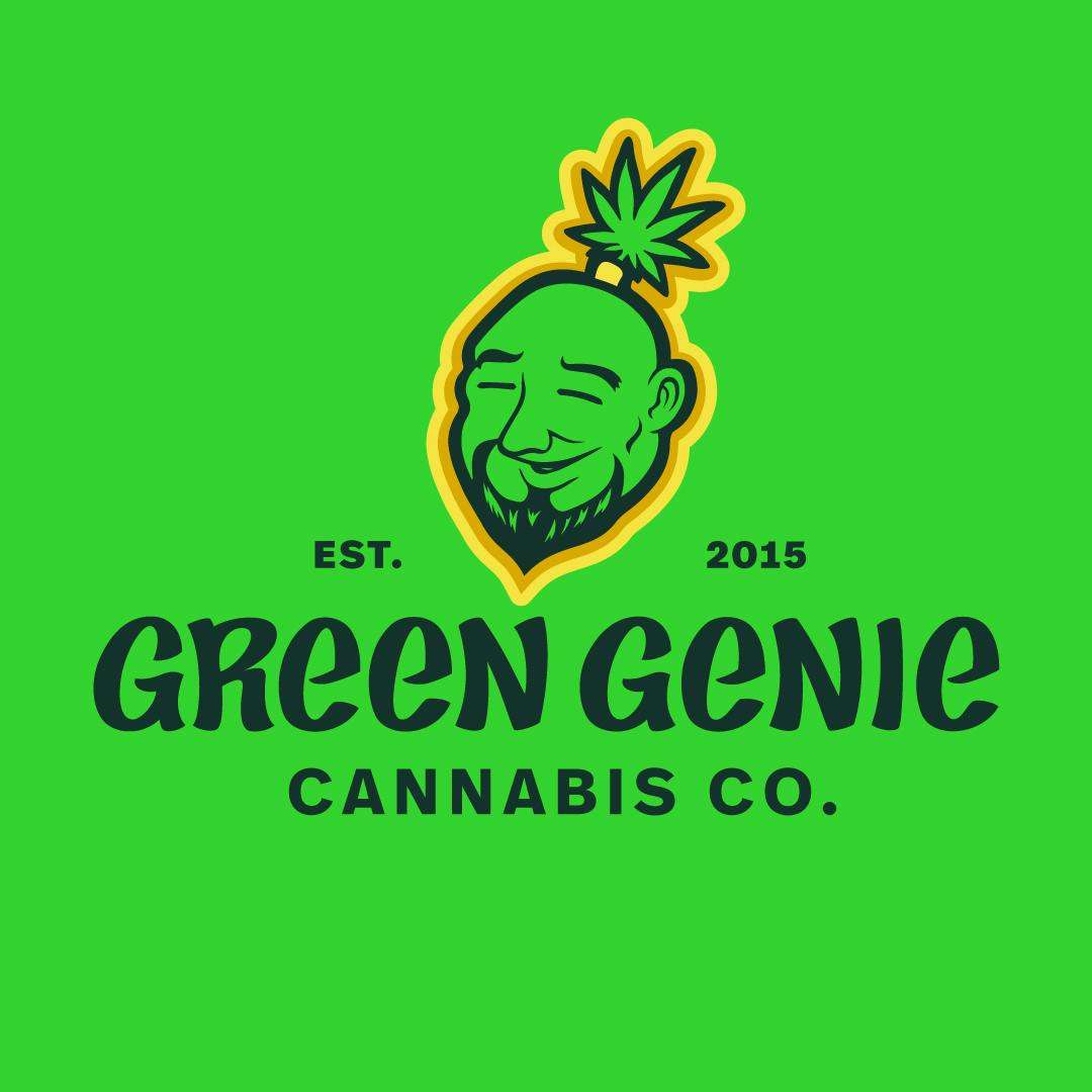 Green Genie Redford storefront banner - recreational marijuana dispensary