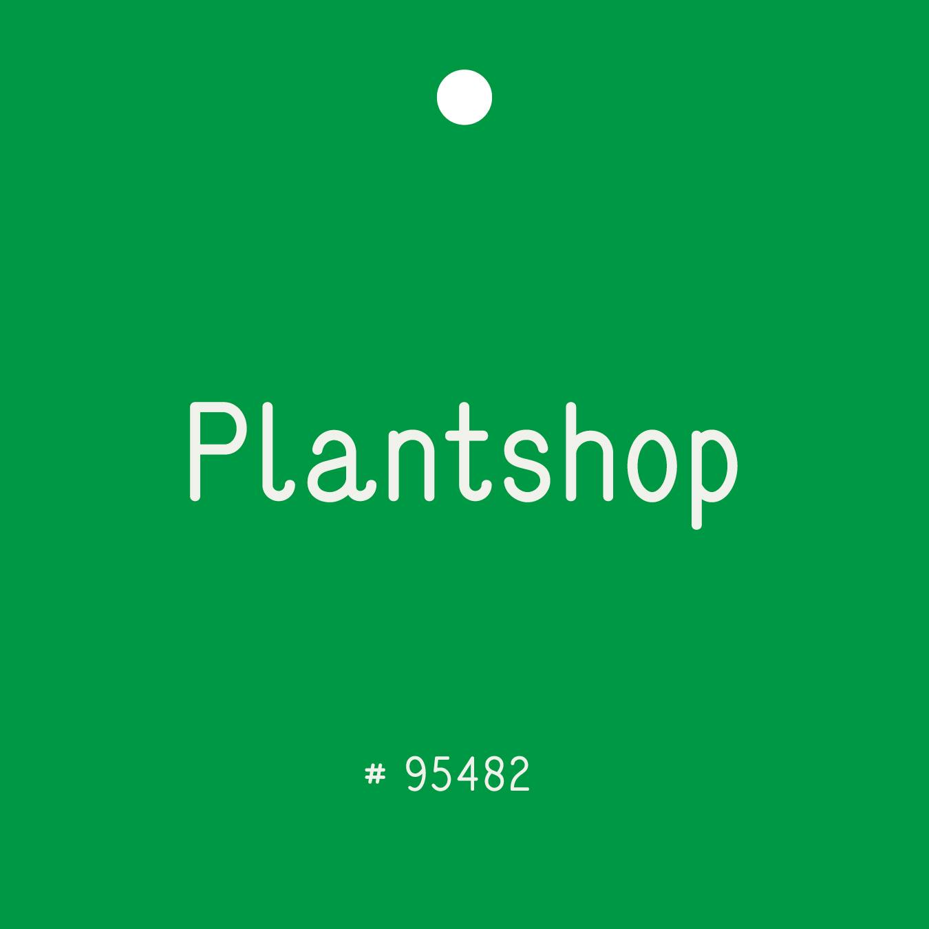 Plantshop storefront banner - recreational marijuana dispensary