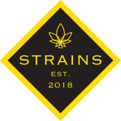Strains Delivery storefront banner - recreational marijuana delivery