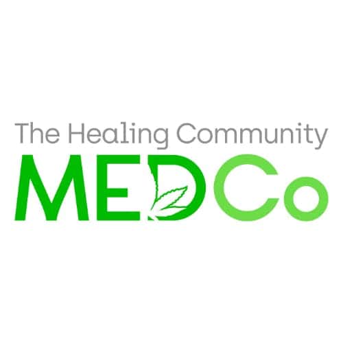 The Healing Community MEDCo storefront banner - recreational marijuana delivery