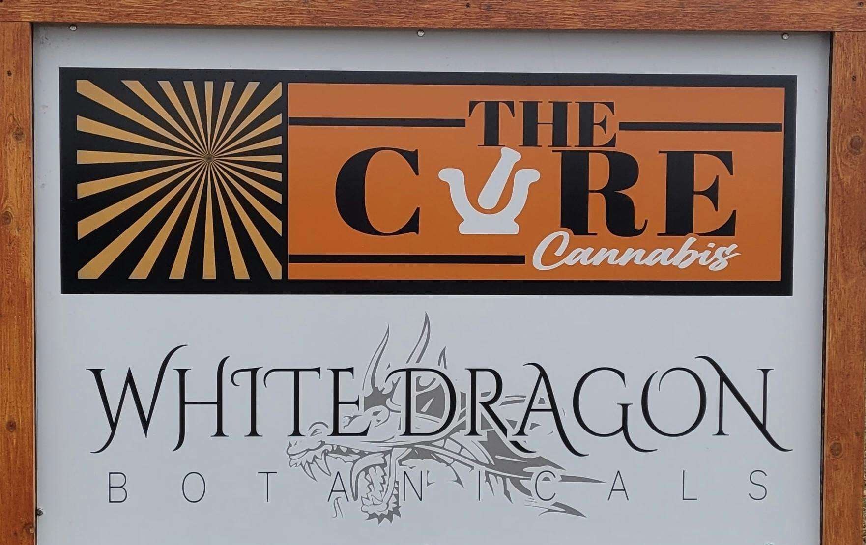The Cannabis Cure storefront banner - recreational marijuana dispensary