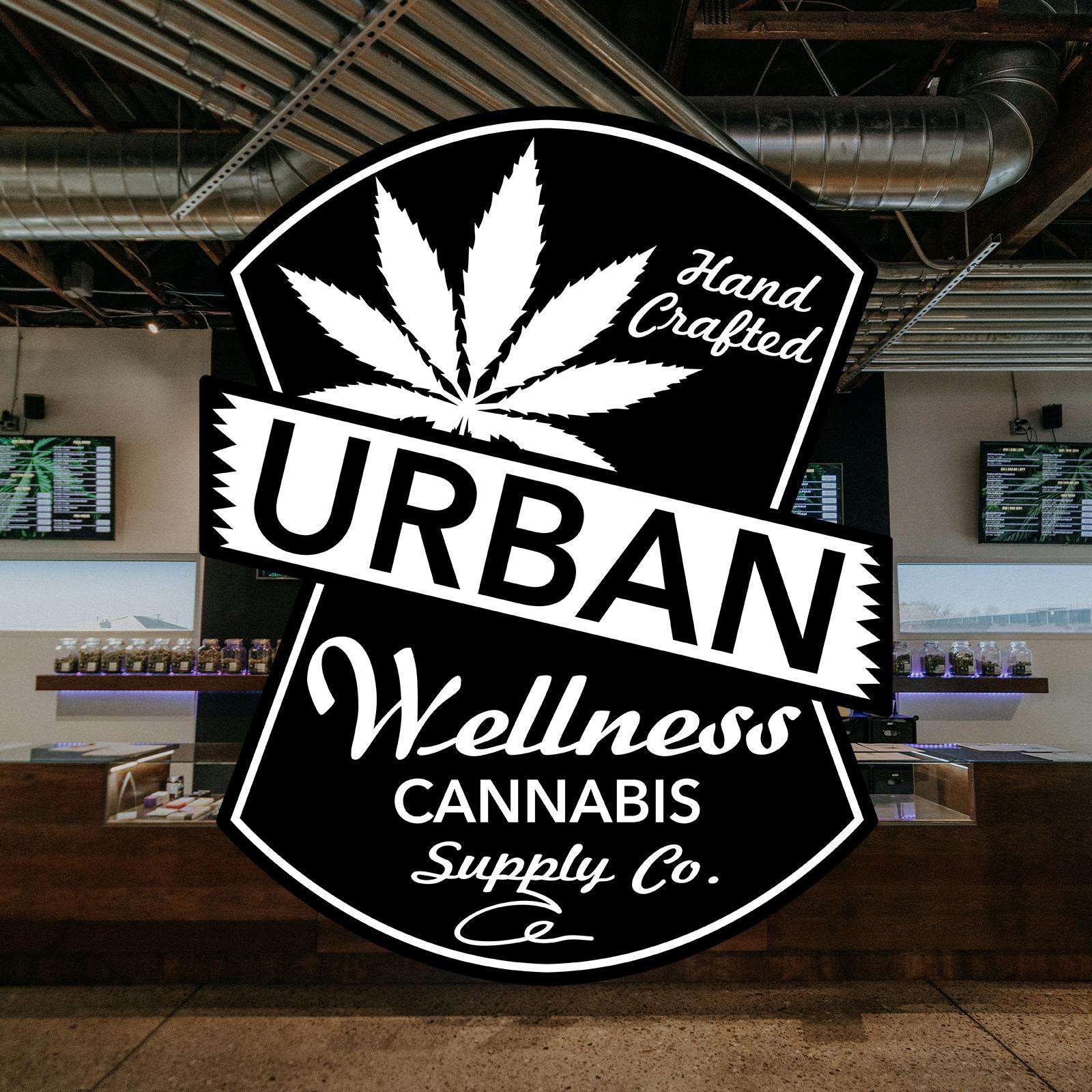 Urban Wellness - Paradise storefront banner - recreational marijuana dispensary