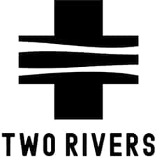 Two Rivers storefront banner - recreational marijuana dispensary