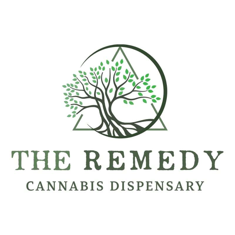 The Remedy Express storefront banner - recreational marijuana dispensary