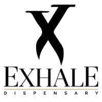 Exhale storefront banner - recreational marijuana dispensary