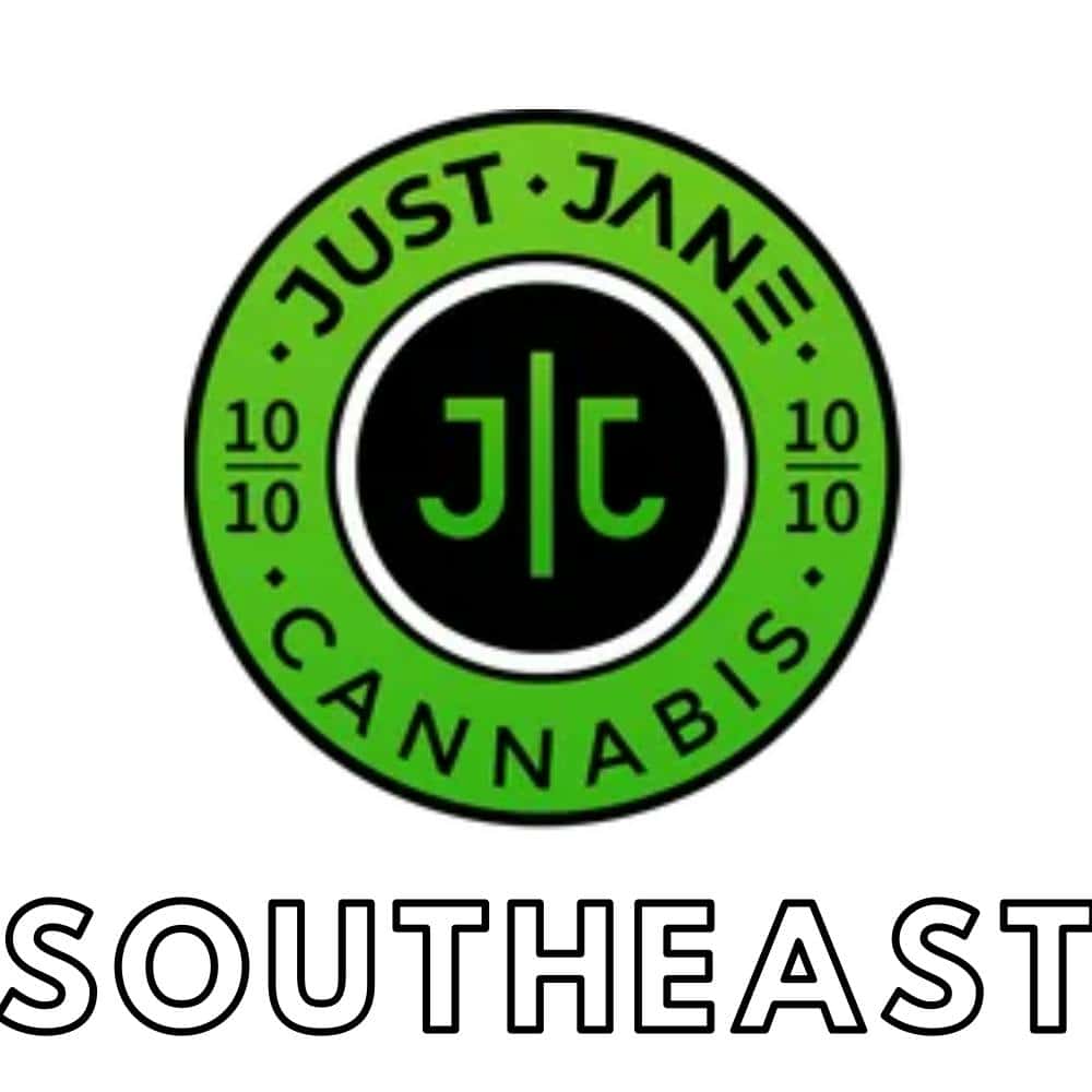 Just Jane Southeast (Delivery) storefront banner - recreational marijuana delivery