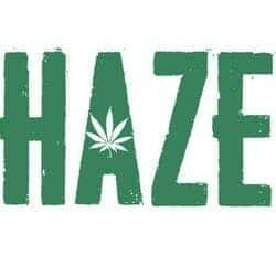 HAZE storefront banner - recreational marijuana dispensary