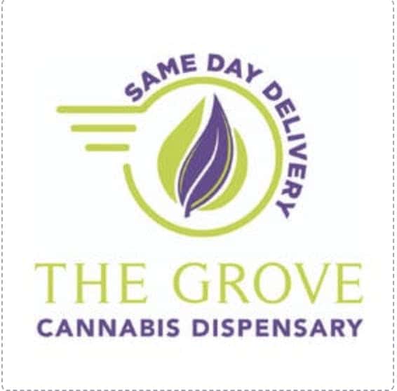 The Grove - Pahrump storefront banner - recreational marijuana dispensary