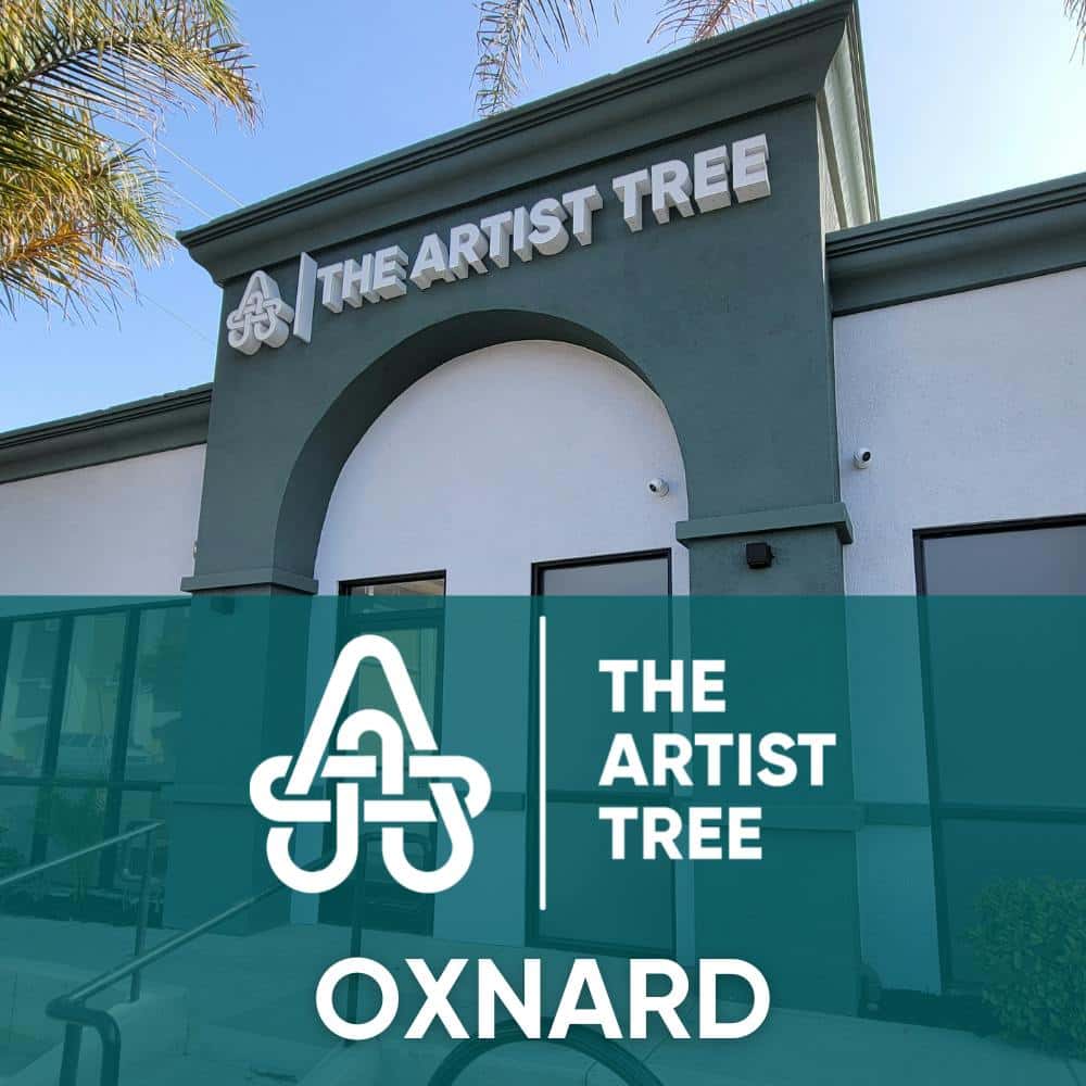The Artist Tree Weed Dispensary - Oxnard storefront banner - recreational marijuana dispensary