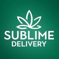 Sublime Delivery storefront banner - recreational marijuana delivery