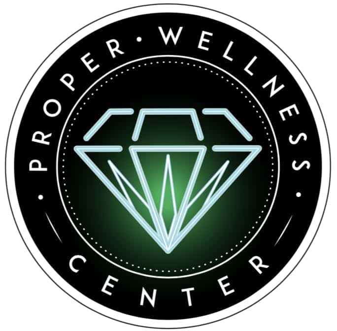 Proper Wellness Center storefront banner - recreational marijuana dispensary