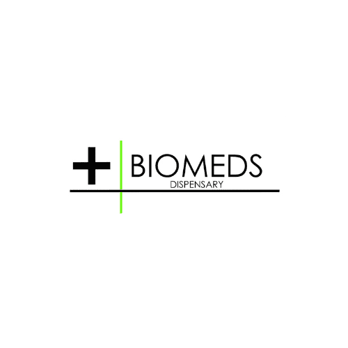BioMeds storefront banner - recreational marijuana dispensary