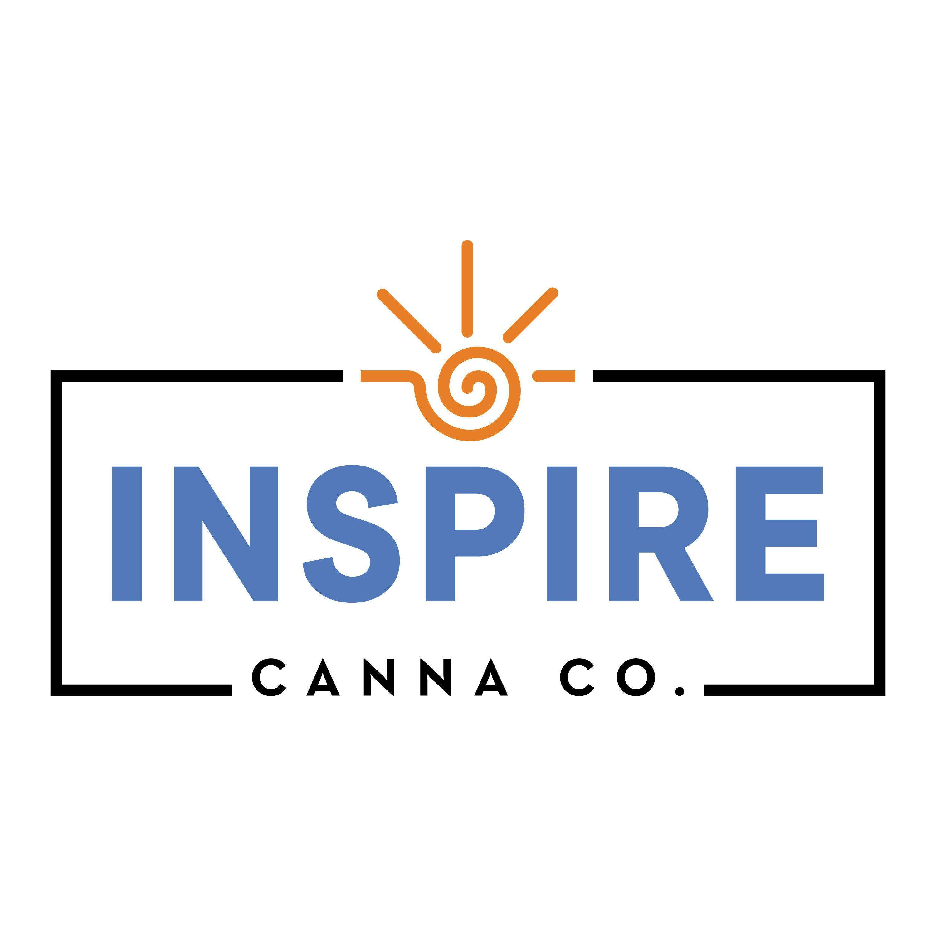 Inspire - Burton storefront banner - recreational marijuana dispensary