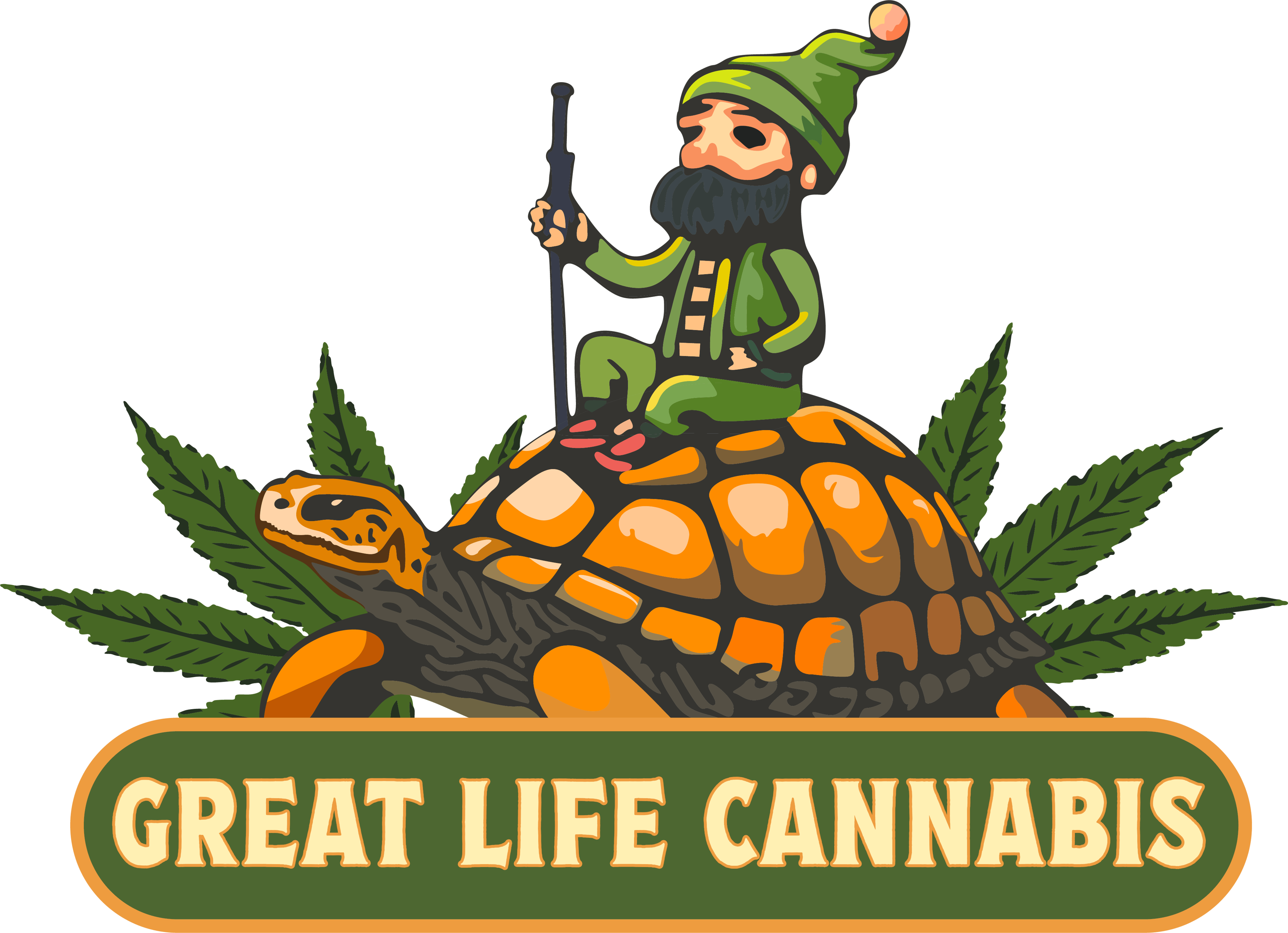 Great Life Canna Co storefront banner - recreational marijuana dispensary