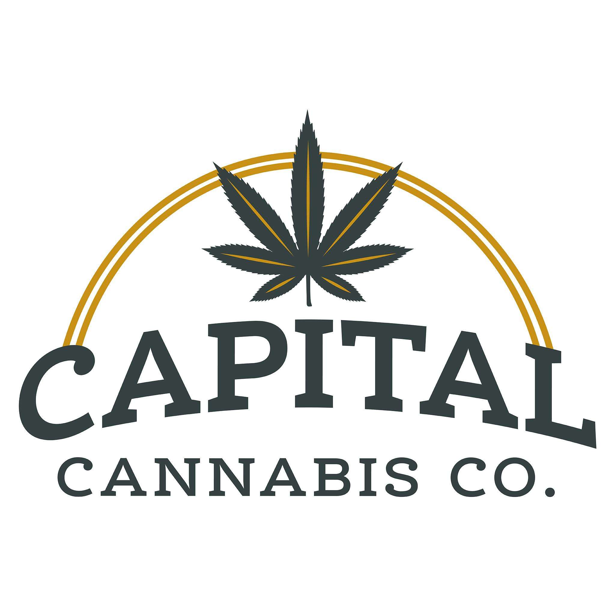 Capital Cannabis Company storefront banner - recreational marijuana dispensary