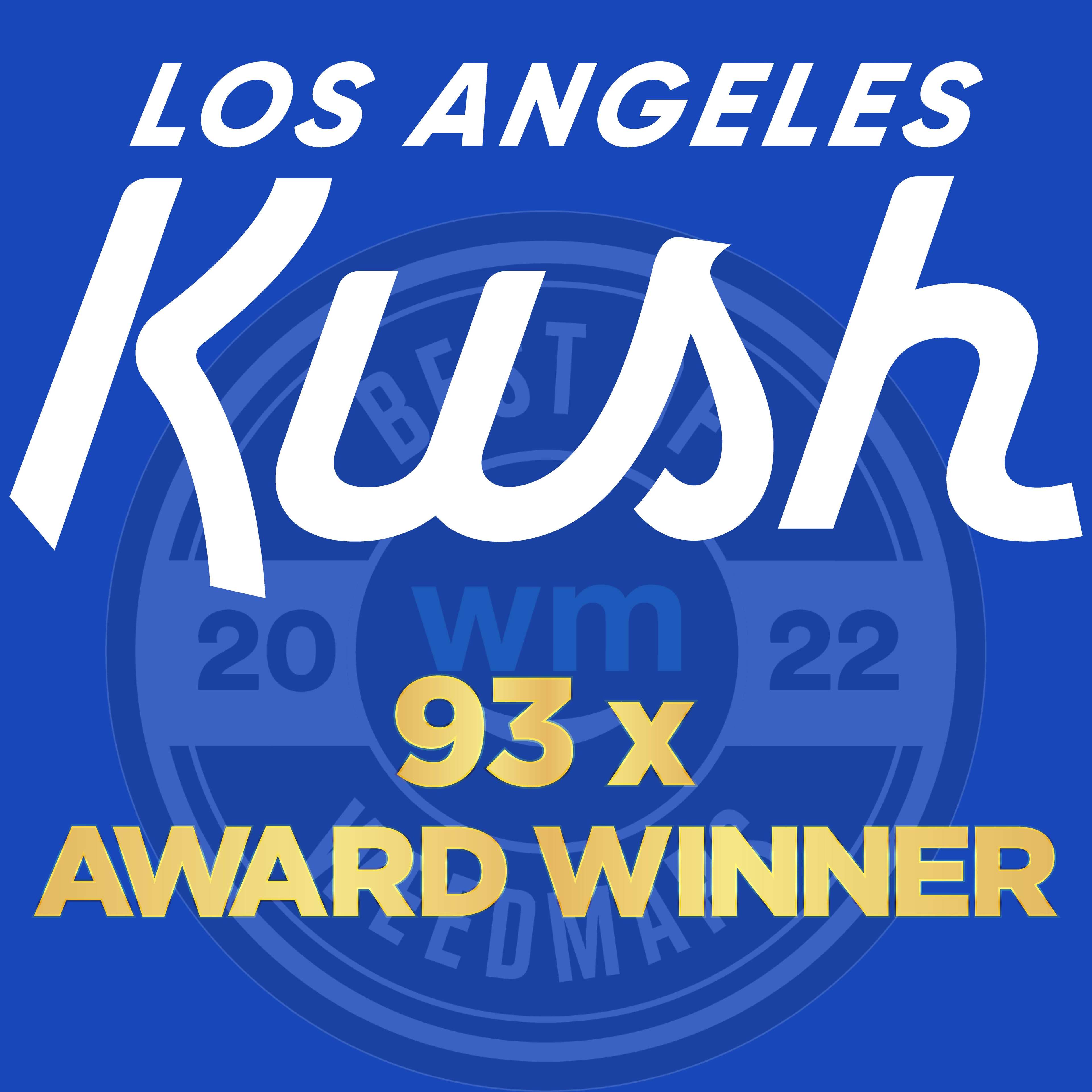 LA Kush - Hollywood storefront banner - recreational marijuana dispensary
