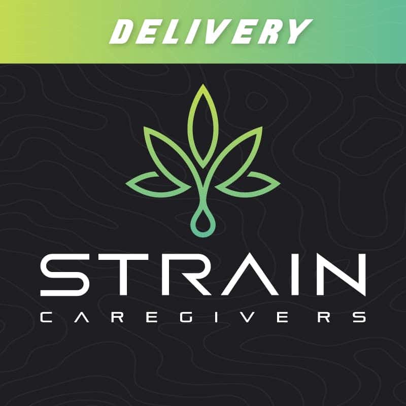 Strain Caregivers - Delivery storefront banner - medical and recreational marijuana delivery