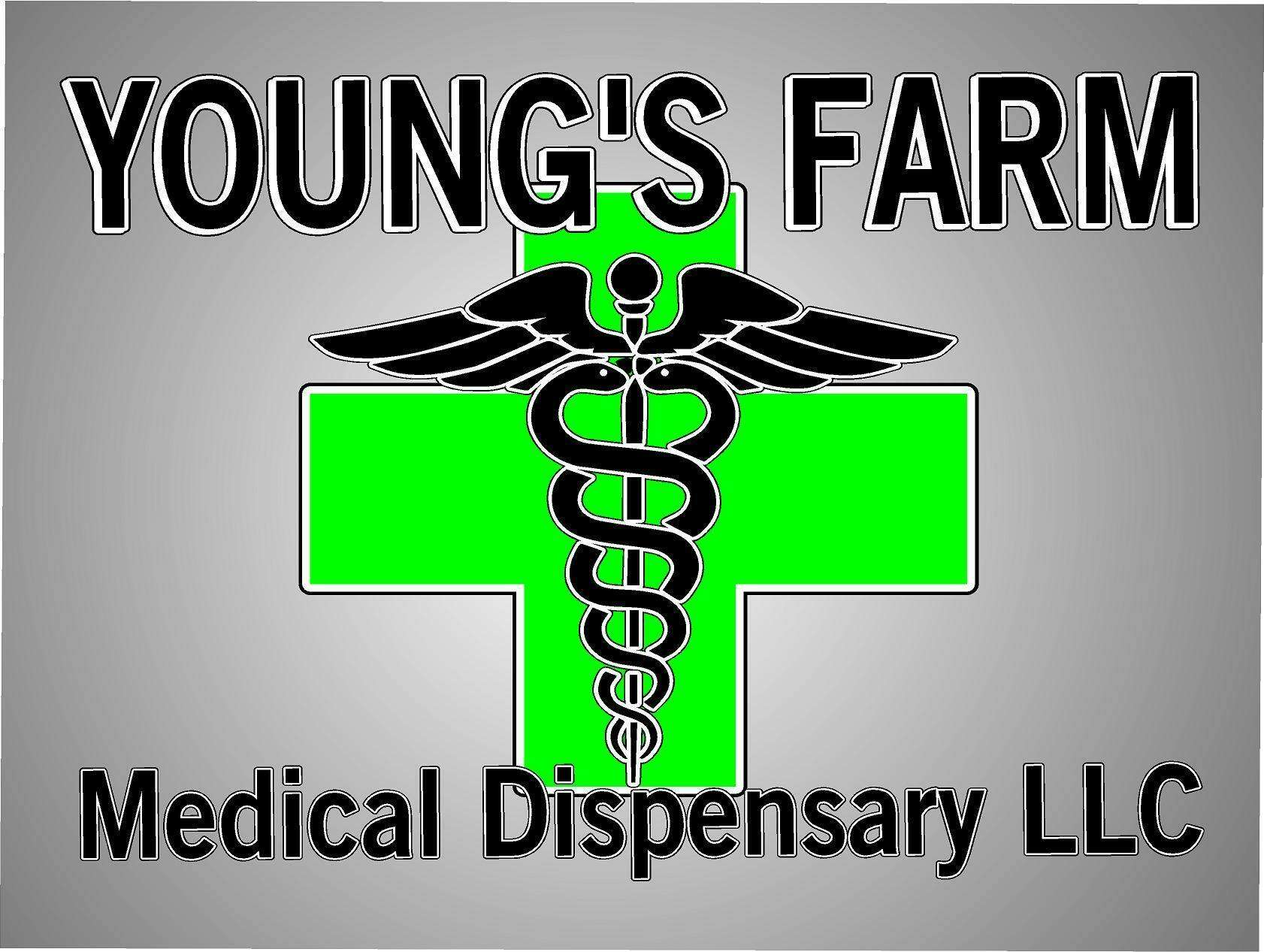 Youngs Farm Medical Dispensary storefront banner - recreational marijuana dispensary