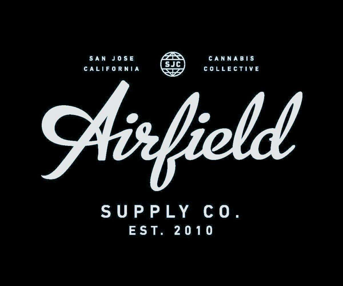 Airfield Supply Company storefront banner - recreational marijuana delivery