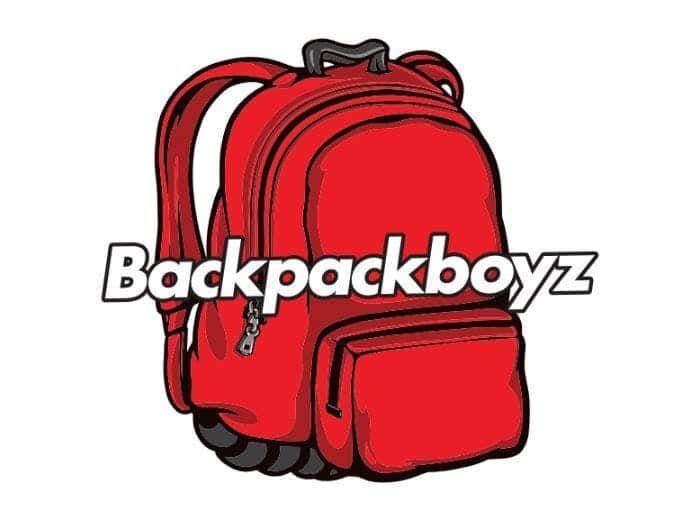 Backpack Boyz Long Beach storefront banner - recreational marijuana dispensary