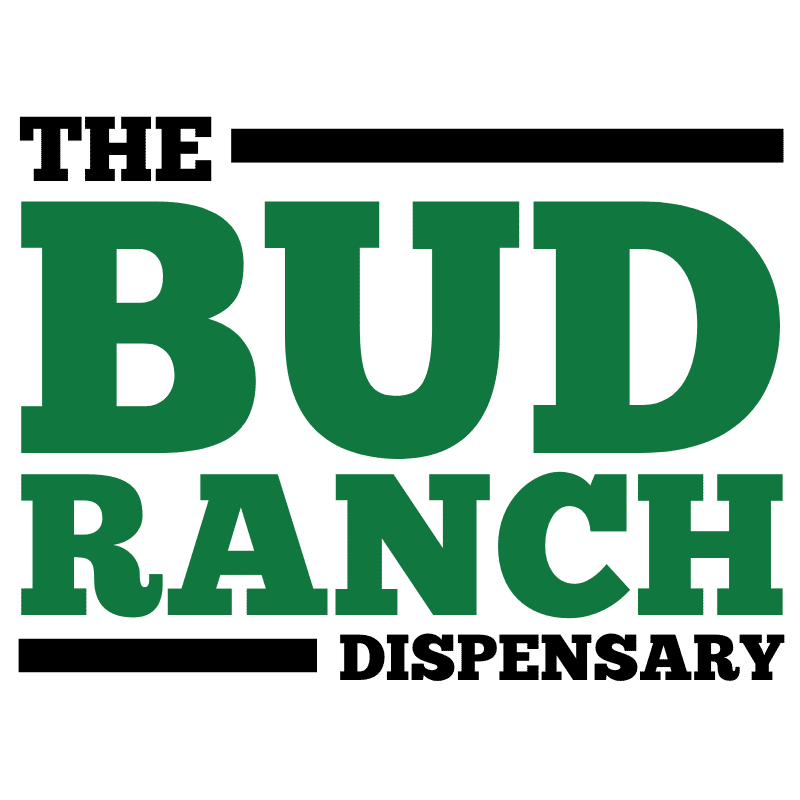 The Bud Ranch storefront banner - recreational marijuana dispensary