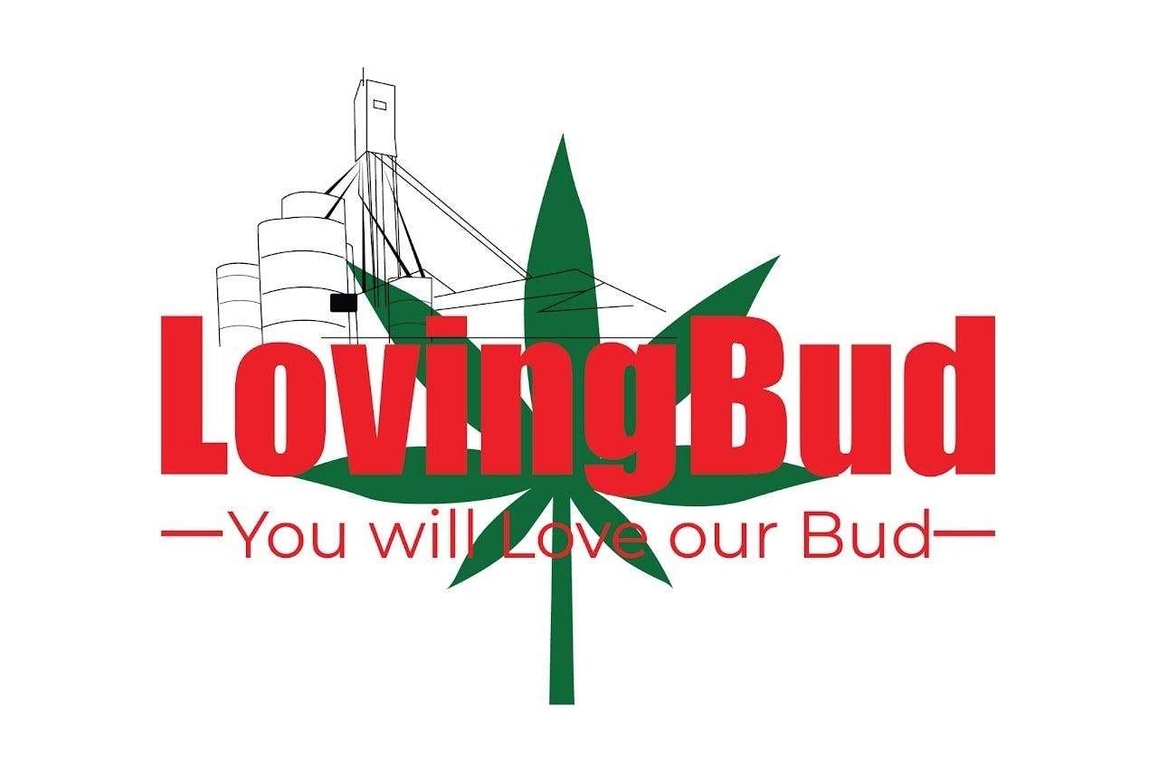 LovingBud Dispensary storefront banner - recreational marijuana dispensary