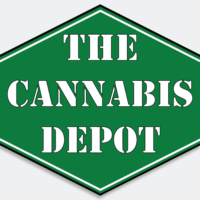 The Cannabis Depot storefront banner - recreational marijuana dispensary