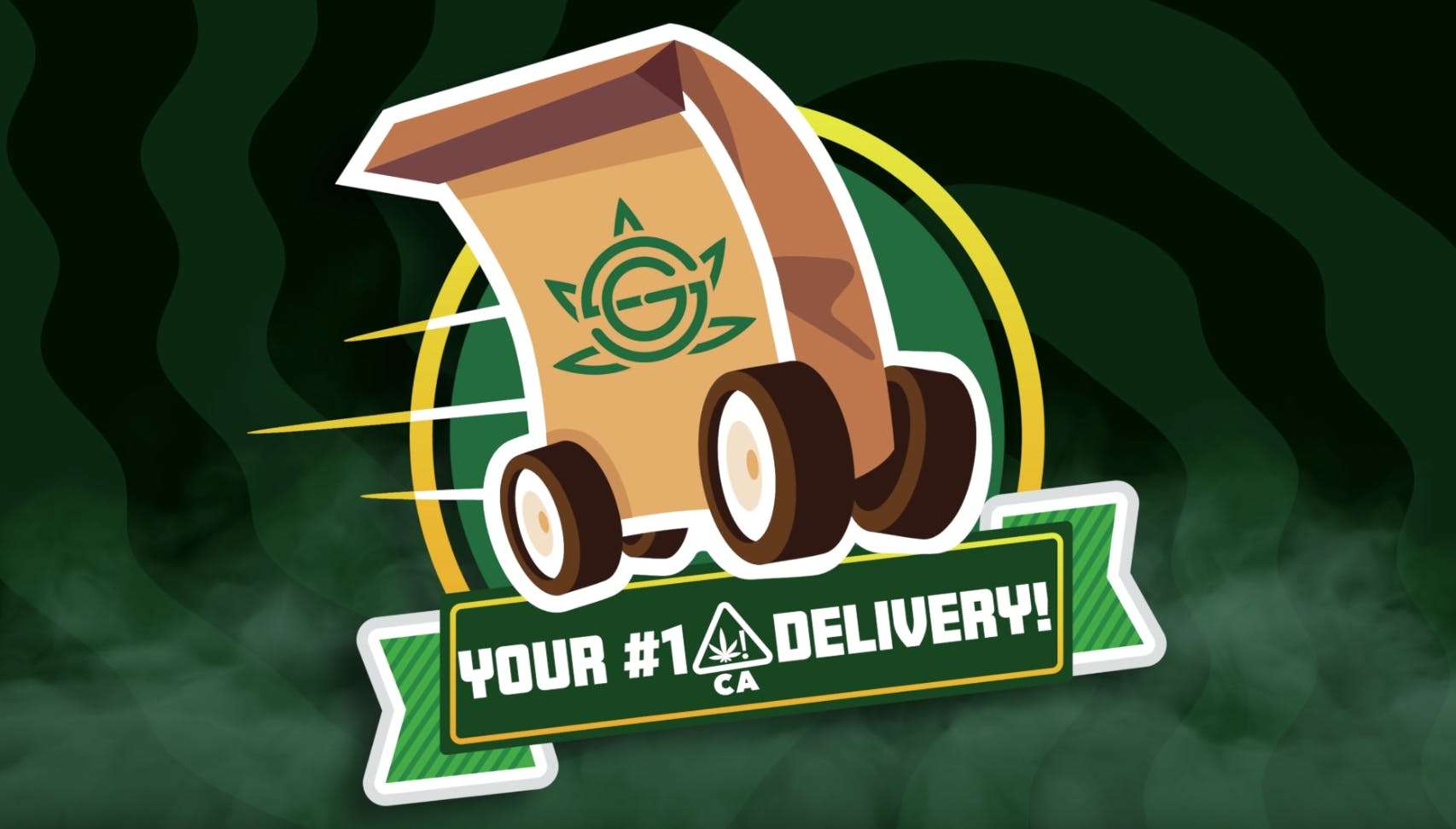 Supreme Greens Delivery storefront banner - recreational marijuana delivery