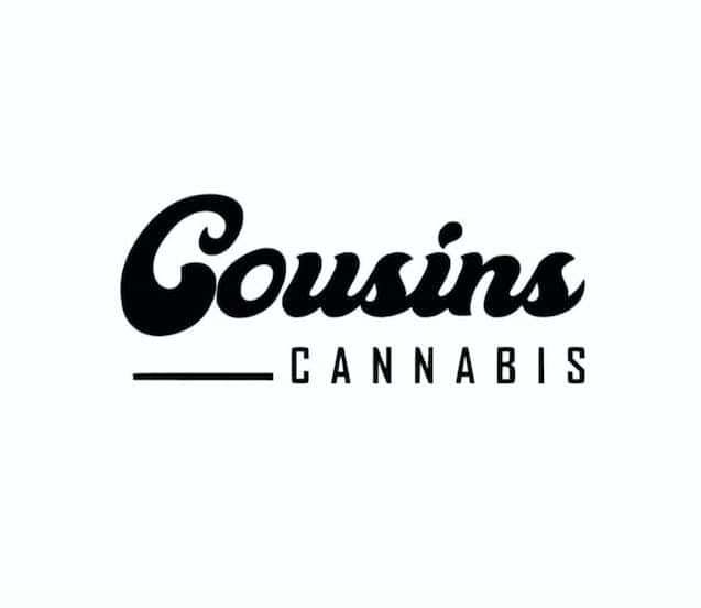 Cousins Cannabis storefront banner - recreational marijuana dispensary
